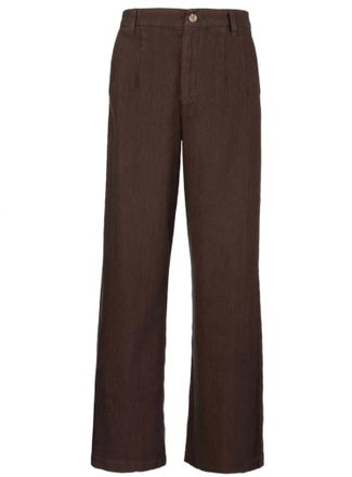 Kut from the Kloth Womens Meg High Rise Wide Leg Pants In Chocolate