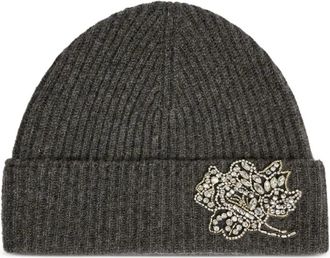 Erdem Berretto con decorazione - Grigio
