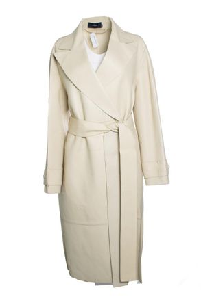 Joseph Bonded leather Courty coat