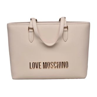 Love Moschino Bolso Shopper - Bags - Mujer - Beige - ONE SIZE