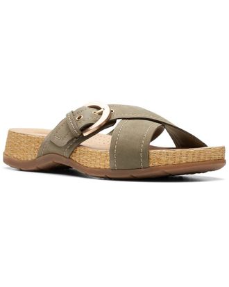 Clarks Reileigh May Nubuck Sandal