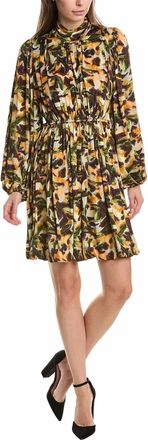 Marie Oliver Yale Turtleneck Dress In Multi