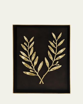 Michael Aram OIive Branch Shadow Box