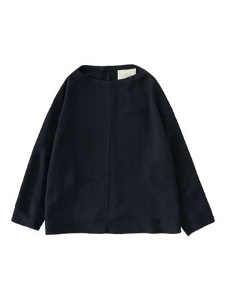 STUDIO NICHOLSON Lory blouse - women - Triacetate - 10 - Blue