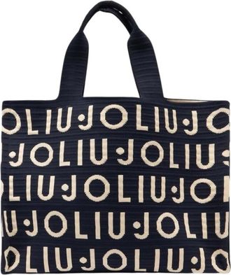 Liu Jo Accessoires - Dames - Tassen - Blauw - Maat: ONE Size Katoen