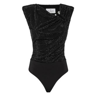 Philipp Plein Dames, Tops, Zwart, Maat: XS Jersey