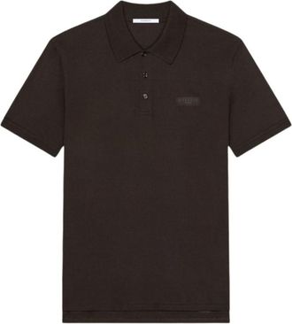 Givenchy Dark Brown Logo Polo