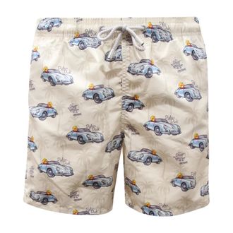 MC2 Saint Barth Beachwear, male, Multicolor, Size: S Gustavia CPT Dylan Duck 10