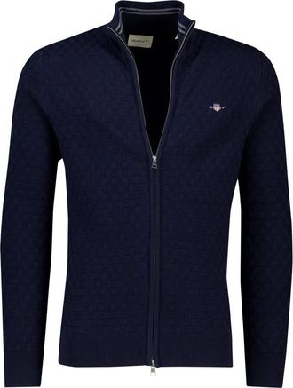 GANT Truien & Vesten, Heren, Blauw, 2Xl, Gant vest donkerblauw