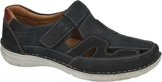 Josef Seibel Anvers 81 - Heren - Sandalen - Zwart - 49 EU - Schoenen