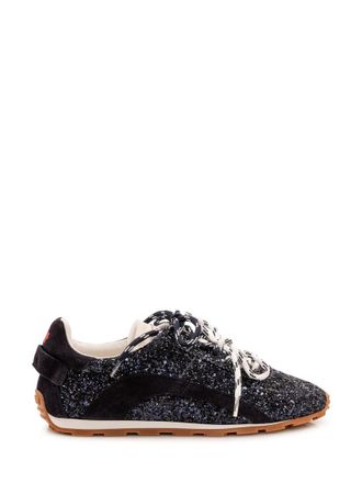 Dsquared2 Navy Blue Lace Up Sneakers