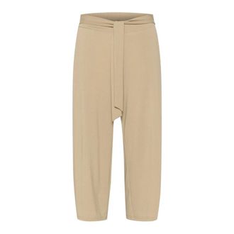 Kaffe KAmalli Pants - Dames - Broeken - Beige - Maat: 2XL Poliester