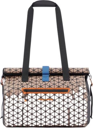 Piquadro Waterdichte Duffle Bag met Uitbreidbaar Roltopsluiting - unisex - Weekendtassen - Beige - ONE Size - Polyester - Tassen