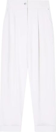 A|X Armani Exchange Rechte Broek - Dames - Straight fit broeken - Wit - L - Broeken