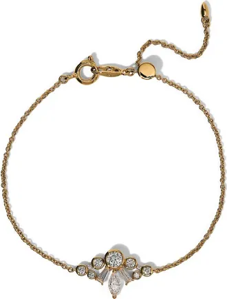 Nadri Undersea Crown Adjustable Bracelet in Gold at Nordstrom