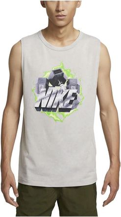 Nike Dri-FIT Training Gym Tank Top Grey DX0909-012