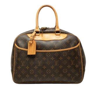 Louis Vuitton Pre-owned Deauville - Dames - Pre-owned - Bruin - Maat: ONE Size Leer