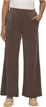 MY ESSENTIAL WARDROBE Broeken, Dames, Bruin, S, Mwhelle Wide Pant