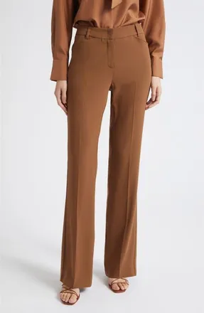 Marella Valanga Straight Leg Pants in Camel at Nordstrom, Size 12