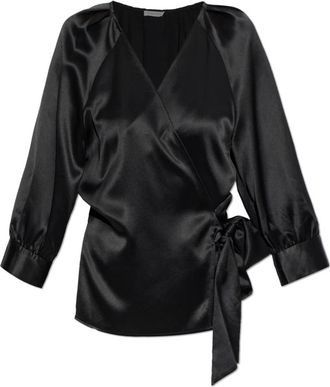By Malene Birger Pacey Top - Dames - Blouses - Zwart - L - Polyester - Overhemden