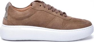 Herno Suede Leather Sneakers - Brown