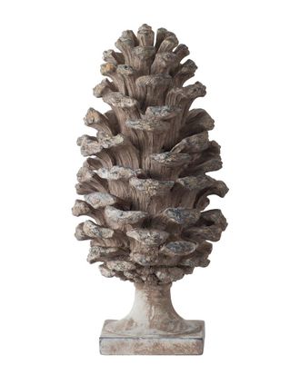 A&B Home 14In Pine Cone Table Decor
