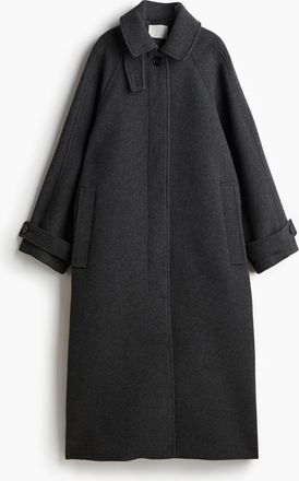H&M Oversized Maximantel - Grau