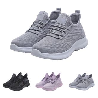 Generic Womens Trainers Athletic Running Shoes Size 4.5 Ladies Lace Up Walking Sneakers Lightweight Breathable Tennis Sports Shoes Outdoor Non Slip Jogging Fi