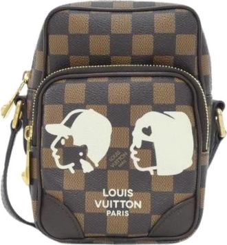 Louis Vuitton Pre-owned Damier Friendship Amazon Schoudertas - Dames - Vintage Schoudertas - Bruin - ONE Size - Vintage