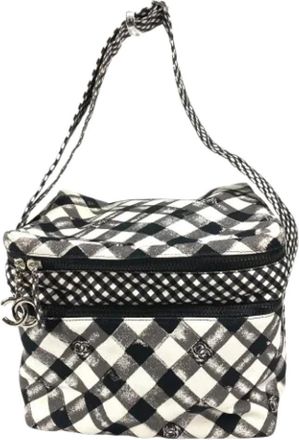 Chanel Pre-owned Handbags, female, White, Size: ONE SIZE Pre-owned Leather chanel-bags