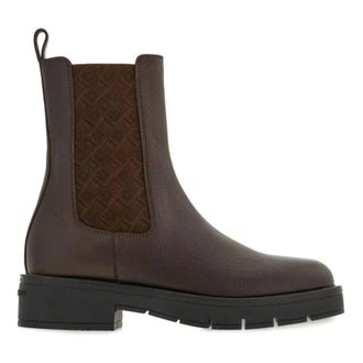 Ferragamo Bot&iacute;n Chelsea Mohave - Shoes - Mujer - Marr&oacute;n - 38 1/2 EU