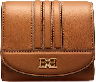 Bally Portemonnee met logodetail - Bruin