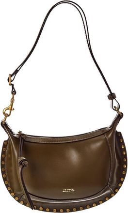 Isabel Marant Oskan Moon Leather Hobo Bag