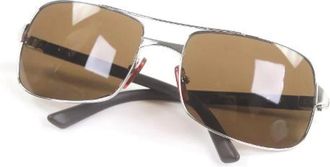 Cartier Pre-owned Accessories, male, Gray, Size: ONE SIZE Pre-owned Santos Sunglasses