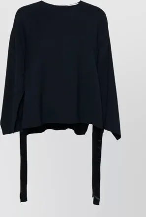 Erika Cavallini Semi Couture cady blouse