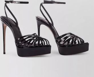 Le Silla embrace high heel platform sandals strappy