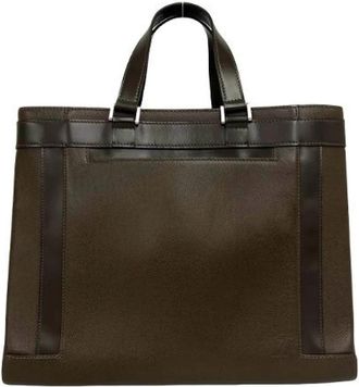 Louis Vuitton Pre-owned Kasbek PM Lederen Handtas - Dames - Vintage Shopper - Bruin - ONE Size - Leer - Vintage