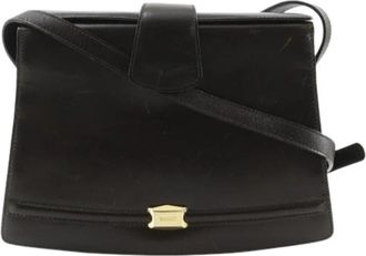 Bally Pre-owned Shoulder Bag - Dames - Vintage Schoudertas - Bruin - ONE Size - Leer - Vintage