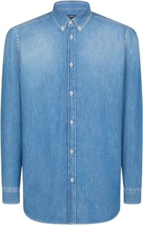 Dondup Hombre, Camisas, Azul, Talla: M