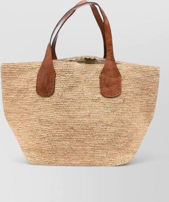 Ibeliv tokyo ii tote bag dual handles leather