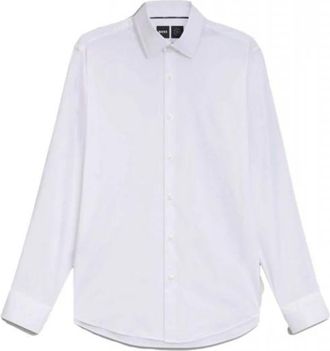 HUGO BOSS Hombre, Camisas, Blanco, Talla: L