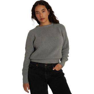 Callahan The Crew Sweater - Womens in Heather Grey at Nordstrom, Size X-Small