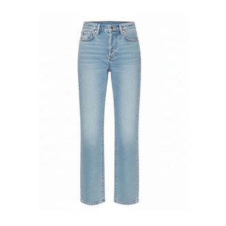 Frame Denim Straight Jeans, female, Blue, Size: W27 The Arrow Jeans