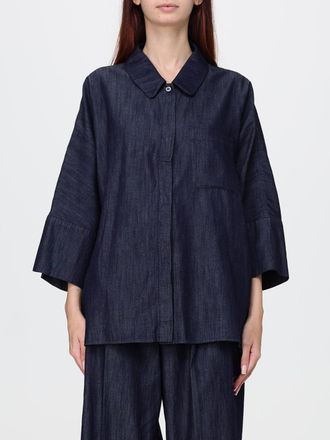 Max Mara Shirt Woman color Denim