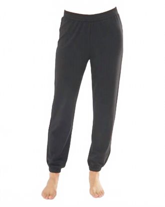 Wheat Alexandria Sweatpants In Black
