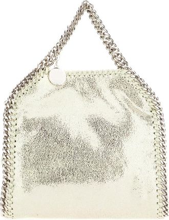 Stella McCartney Stella McCartney, Tote Bags, female, Yellow, Size: ONE SIZE Falabella Tiny Tote