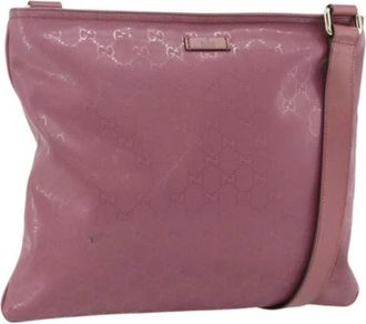 Gucci Borsa Pre-owned Vintage Cross Body - - Pre-owned - Donna - Rosa - ONE SIZE