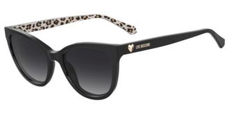 Love Moschino MOL072/S 7RM/9O Womens Sunglasses Black Size 54