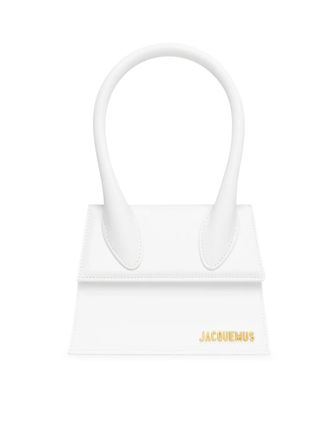 Jacquemus Black leather Le Chiquito moyen Womens bag