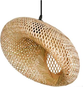 OEM L&aacute;mpara Colgante Boho De 50 Cm De Trenza